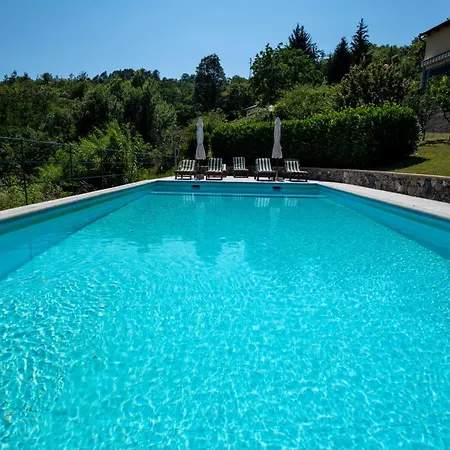 203b - The Cherry House, Con Giardino E Piscina Apartment Carro
